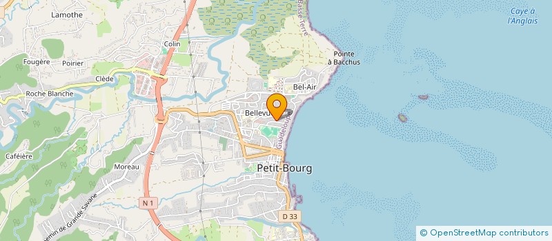 localisation de l'entreprise CHARPENTE CS BOIS à PETIT-BOURG