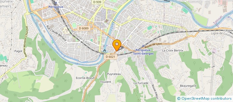 localisation de l'entreprise CHARPENTE DU . BOIS à MARSAC-SUR-L'ISLE