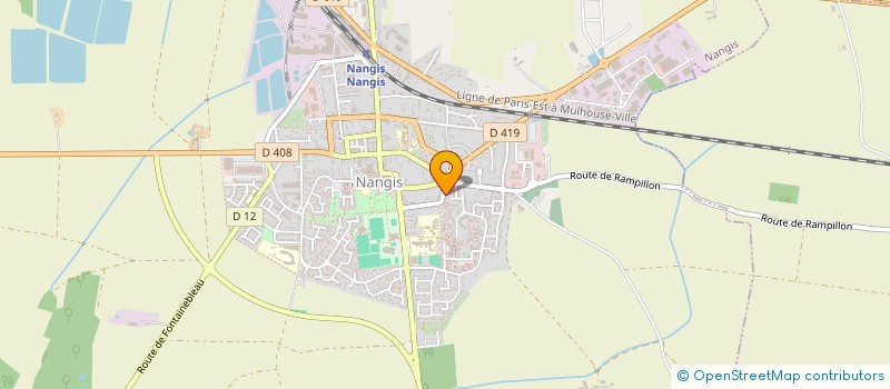 localisation de l'entreprise CHARPENTE ET COUVERTURE MMB  NANGIS
