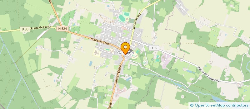 localisation de l'entreprise CHARPENTE ET TRADITION  BAUDIGNAN