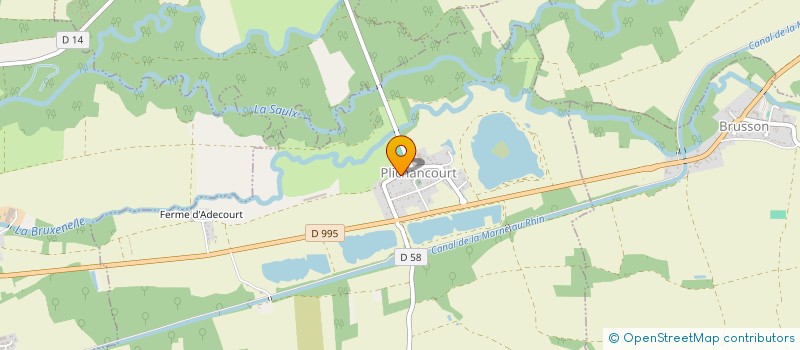 localisation de l'entreprise CHARPENTE HYPERION  PLICHANCOURT