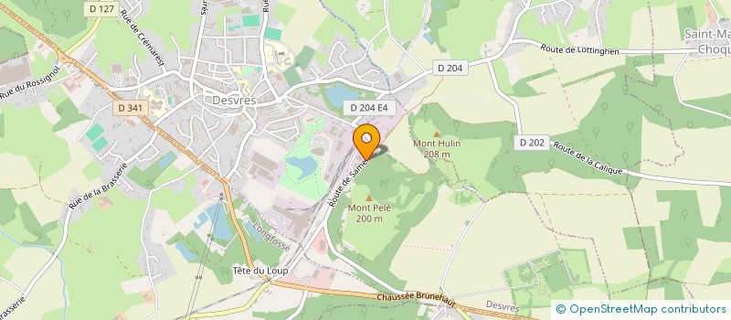 localisation de l'entreprise CHARPENTE INSERTION  LONGFOSSE