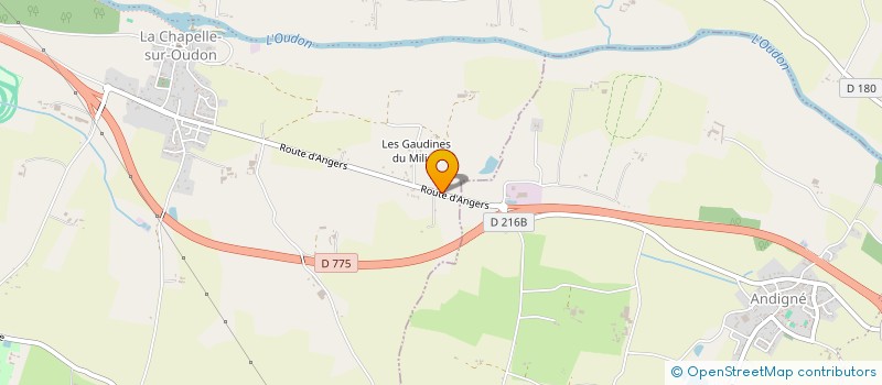 localisation de l'entreprise CHARPENTE NOVO BOIS à SEGRE-EN-ANJOU BLEU