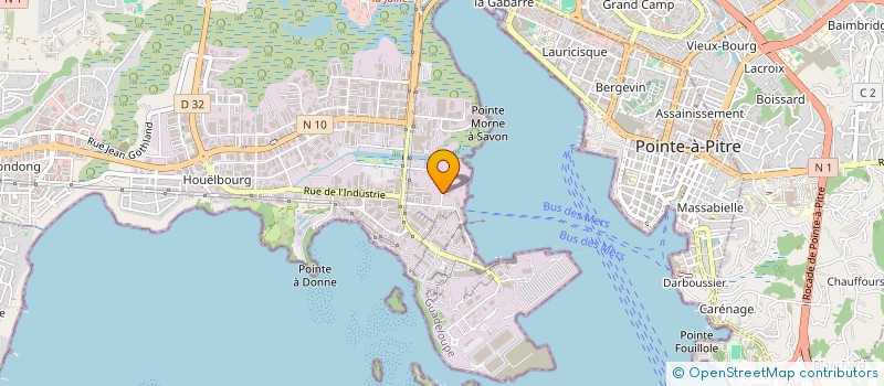 localisation de l'entreprise CHARPENTE PLUS SARL à BAIE MAHAULT
