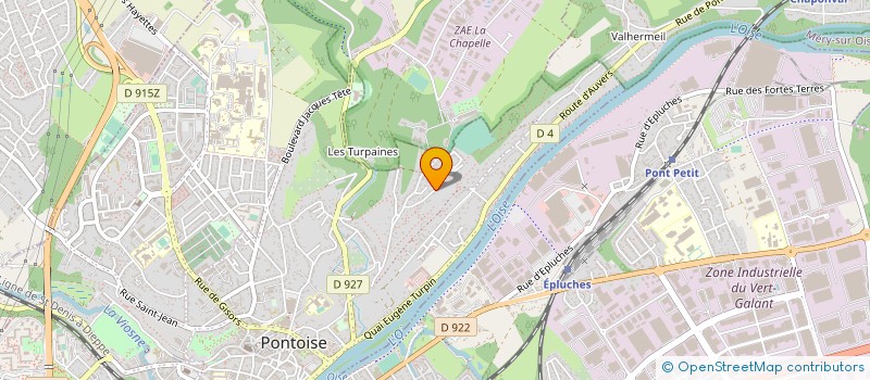 localisation de l'entreprise CHARPENTE SAINT ANTOINE  ENNERY