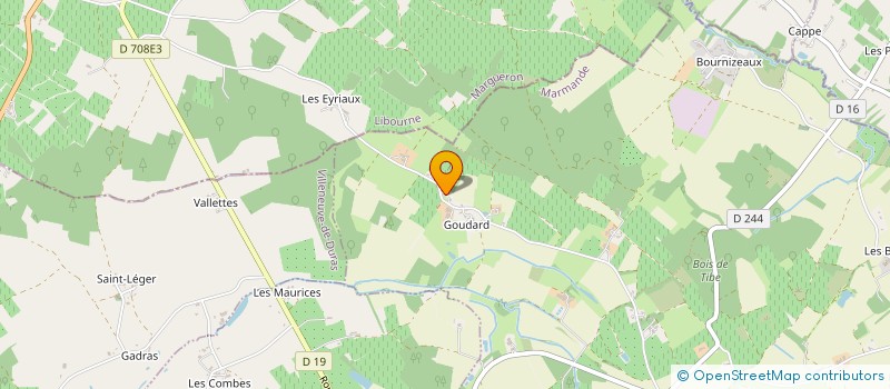 localisation de l'entreprise CHARPENTE TRADITIONNELLE DA COSTA  LOUBES-BERNAC