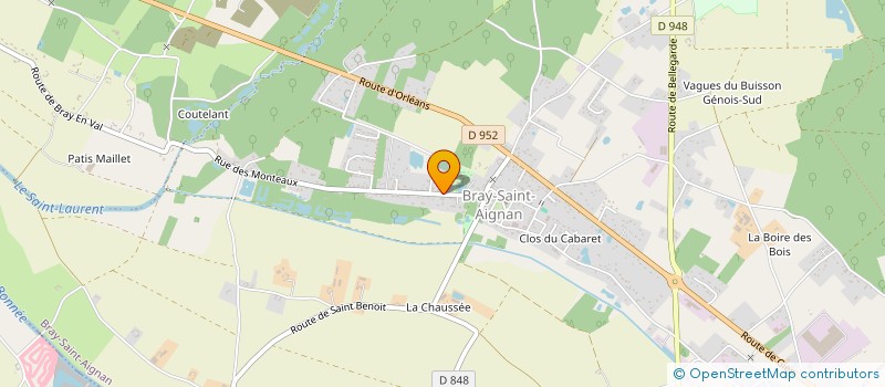 localisation de l'entreprise CHARPENTERIE COUVERTURE NUNES à SAINT-MARTIN-D'ABBAT