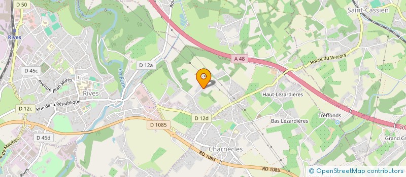 localisation de l'entreprise CHARPENTERIE DURABLE  CHARNECLES