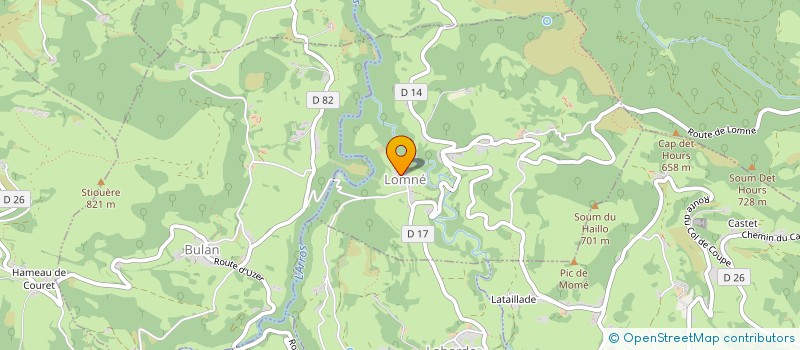 localisation de l'entreprise CHARPENTES BOCA  LOMNE