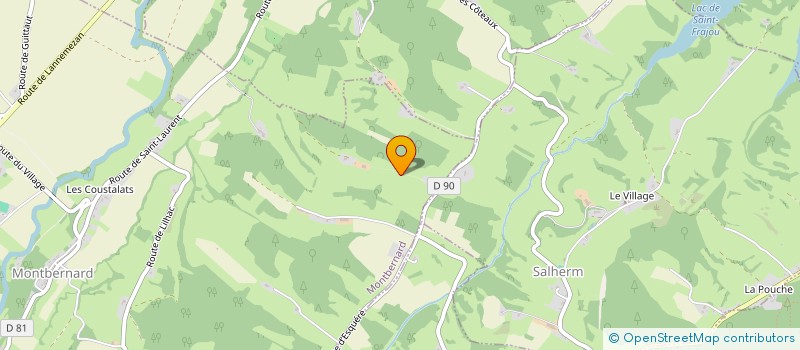 localisation de l'entreprise CHARPENTIER IMMOBILIER  MONTBERNARD