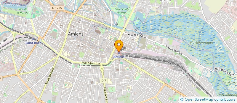 localisation de l'entreprise CHARPENTIER MANULIZA  AMIENS