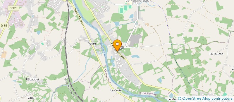 localisation de l'entreprise CHARPENTIER PATRIMOINE à LE PECHEREAU