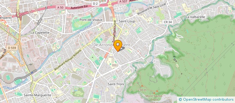 localisation de l'entreprise CHARPENTIERS DU SUD à MARSEILLE