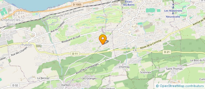 localisation de l'entreprise CHARPINOX à PUBLIER