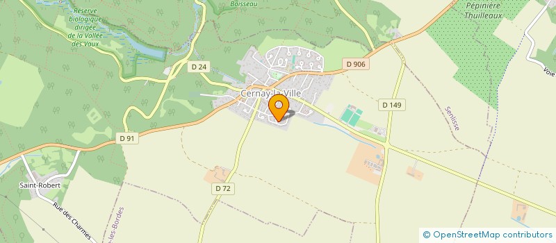 localisation de l'entreprise CHARPSUN ENERGIE à CERNAY-LA-VILLE