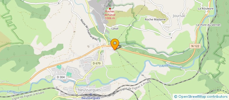 localisation de l'entreprise CHARRADE PIERRE à NEUSSARGUES EN PINATELLE