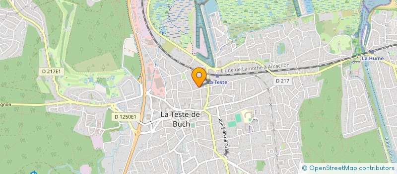 localisation de l'entreprise CHARRANCE GARUZ à LA TESTE-DE-BUCH