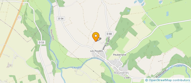 localisation de l'entreprise CHARRE à MAUVIERES