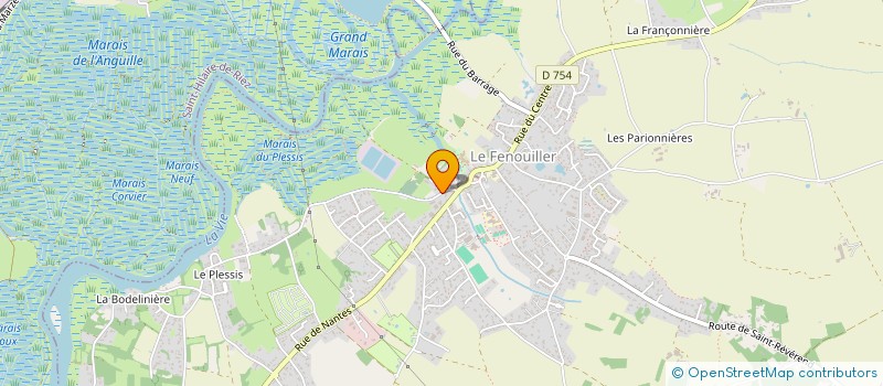 localisation de l'entreprise CHARRIER BTP à LE FENOUILLER