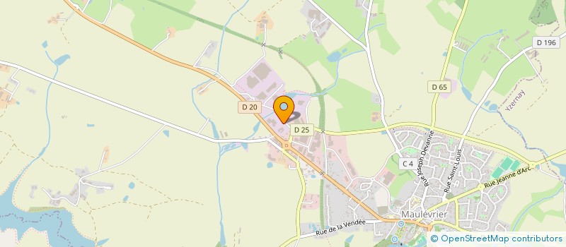 localisation de l'entreprise CHARRIER LILIAN  MAULEVRIER