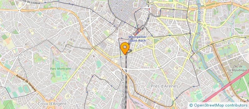localisation de l'entreprise CHARRIER MAURICE 1 à MONTPELLIER