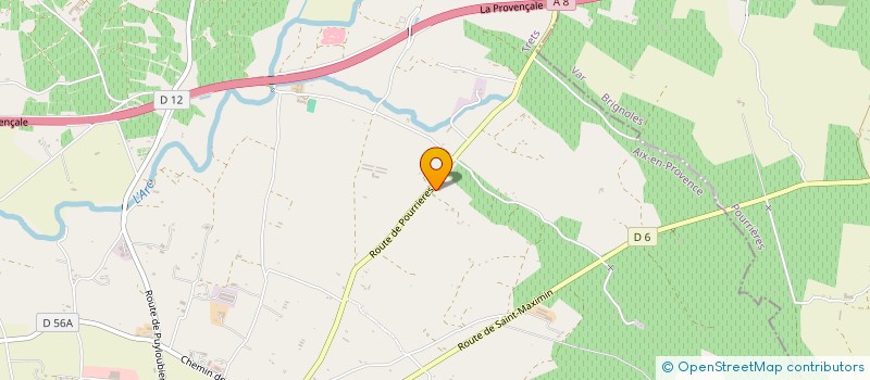 localisation de l'entreprise CHARRIERE CHRISTIAN CONSTRUCTION  TRETS