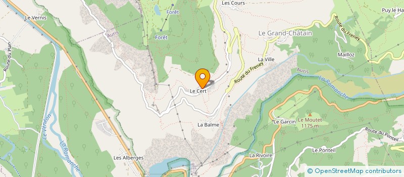 localisation de l'entreprise CHARRION  AURIS