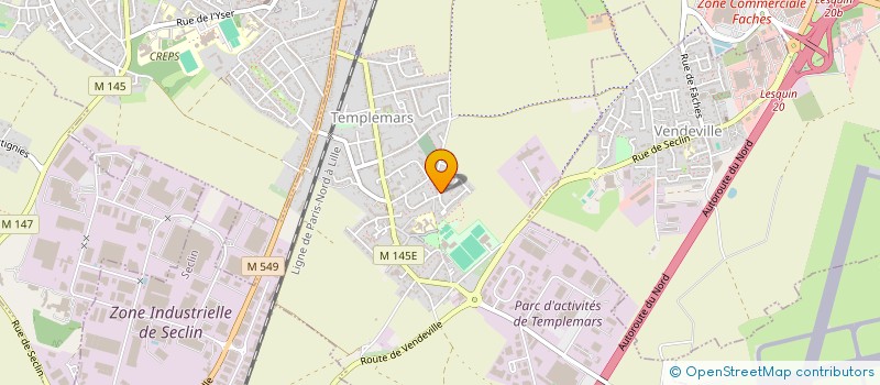 localisation de l'entreprise CHARRON  TEMPLEMARS