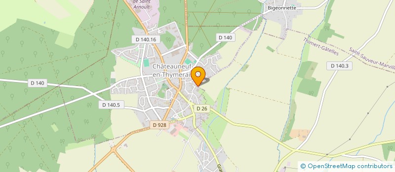localisation de l'entreprise CHARRON PERE ET FILS à THIMERT-GATELLES