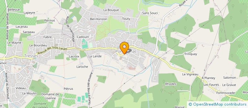 localisation de l'entreprise CHARRON QUINCAILLERIE  SALLEBUF