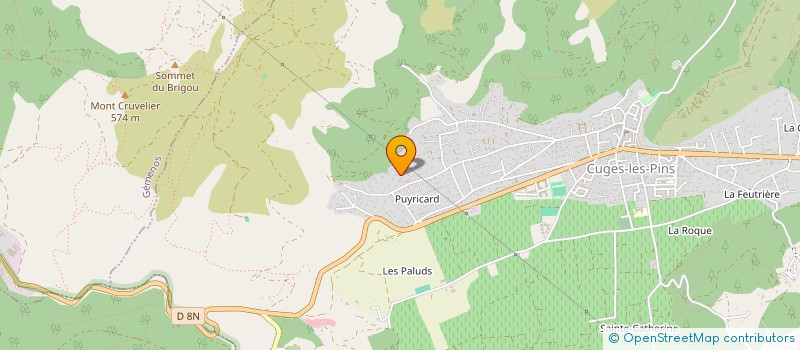 localisation de l'entreprise CHARROS TIERRA Y LIBERTAD  CUGES-LES-PINS