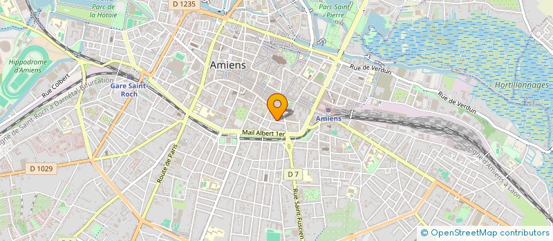 localisation de l'entreprise CHARRUYER IMMOBILIER à AMIENS