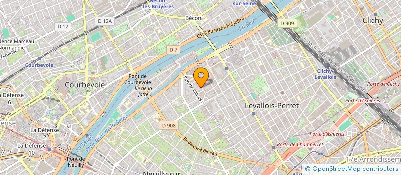 localisation de l'entreprise CHARRY FABRICE CONSEIL à LEVALLOIS-PERRET