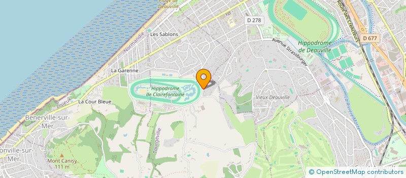 localisation de l'entreprise CHARS C  TOURGEVILLE