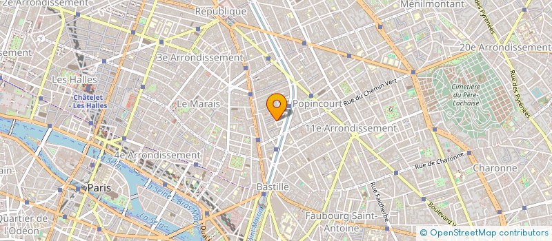 localisation de l'entreprise CHARSELE COUTURE  PARIS