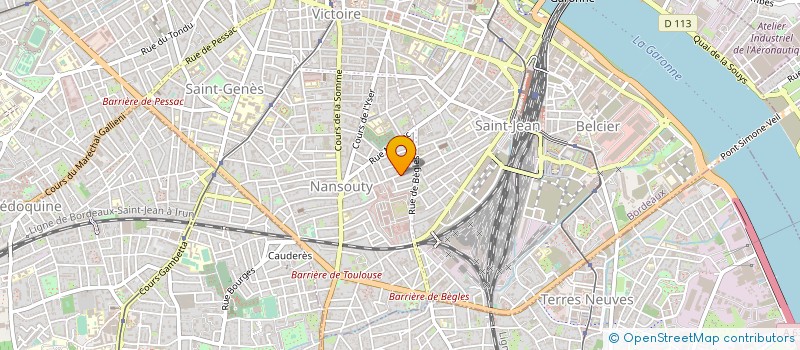 localisation de l'entreprise CHARTE GRISE à BORDEAUX