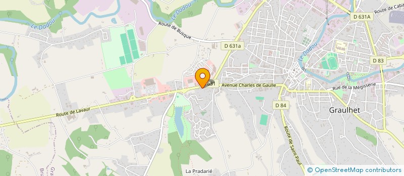 localisation de l'entreprise CHARTE QUALITE MAROQUIN ET VETEM DE CUIR à GRAULHET
