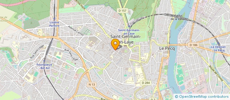 localisation de l'entreprise CHARTEL à SAINT-GERMAIN-EN-LAYE