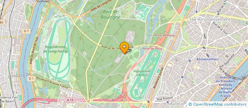 localisation de l'entreprise CHARTERED INSTIT. OF MANAG. ACCOUNTANTS  PARIS