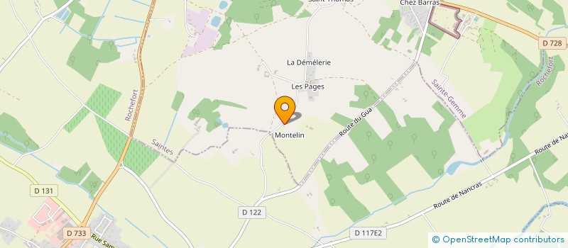 localisation de l'entreprise CHARTIER à SAINTE-GEMME