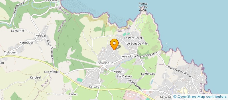 localisation de l'entreprise CHARTIER  TREVENEUC