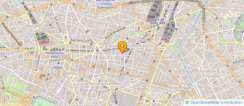 localisation de l'entreprise CHARTIER-CORBASSON ARCHITECTES  PARIS