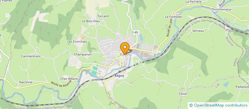 localisation de l'entreprise CHARTIER RAYMOND ET FILS  SAINT-VICTOR-SUR-RHINS