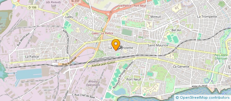 localisation de l'entreprise CHARTOINE INVESTISSEMENT  LA ROCHELLE