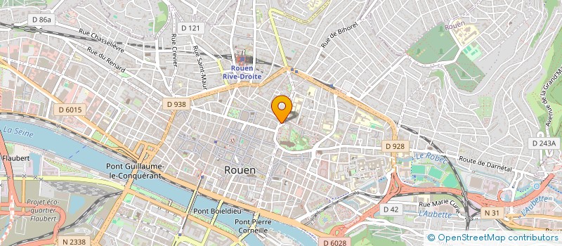 localisation de l'entreprise CHARTOIS IMMOBILIER à ROUEN