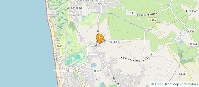 localisation de l'entreprise CHARTON INGENIERIE  AGON-COUTAINVILLE