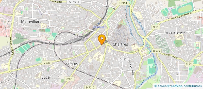 localisation de l'entreprise CHARTR'ORDI SARL à CHARTRES