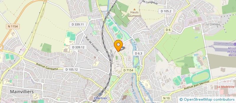 localisation de l'entreprise CHARTRAINS EN 4L à CHARTRES