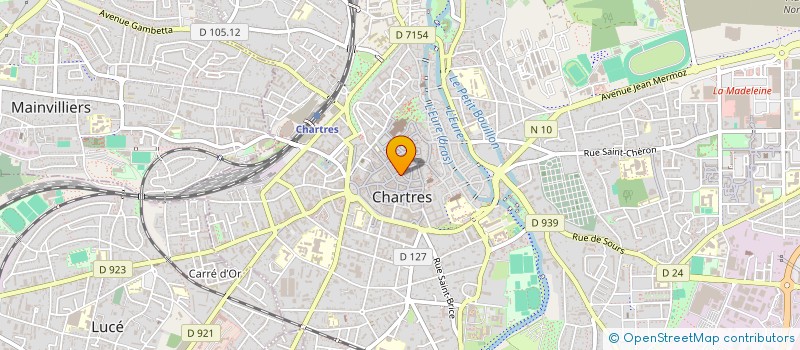 localisation de l'entreprise CHARTRES 55 à CHARTRES