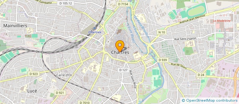 localisation de l'entreprise CHARTRES METROPOLE ASSAINISSEMENT à CHARTRES